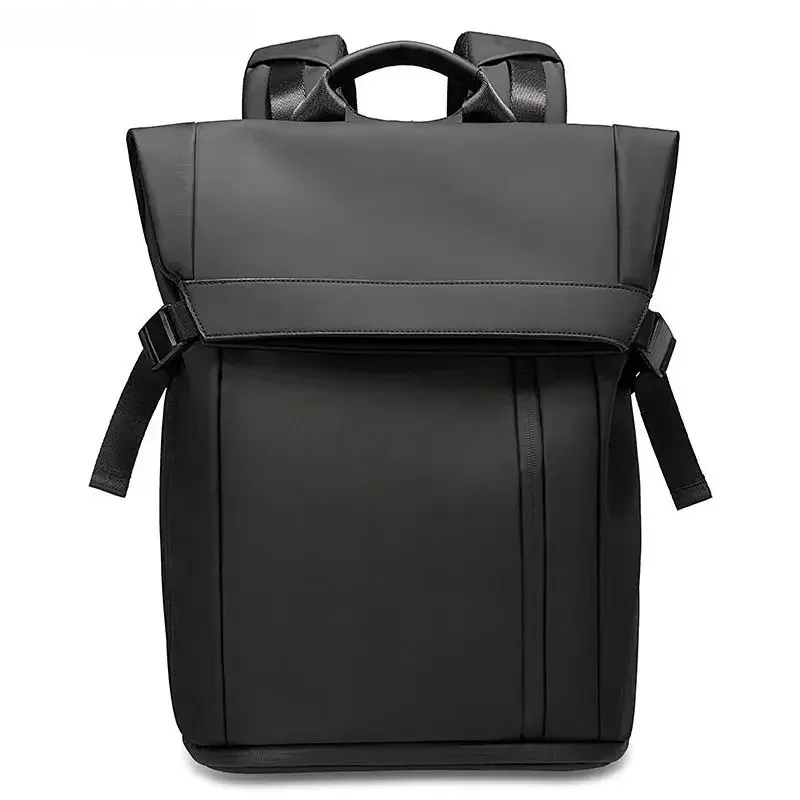 Mochila 15.6-inch Laptop Men's Business Backpack Waterproof Multi Compartment Travel Bag Black Backpack Suitable for Men