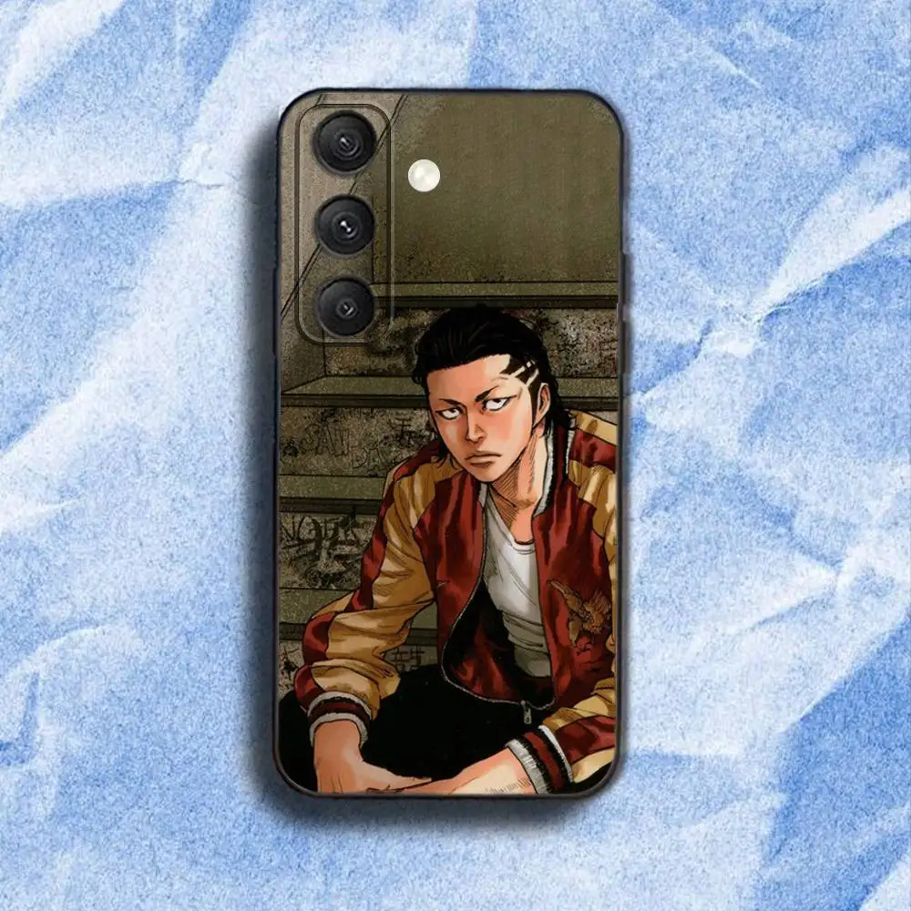 Funda de teléfono W-Worst Crows-S Z-Zero para Samsung S 25,24,23,22,30,21,10,9,Ultra,Plus,Lite,FE,4,5G, funda blanda negra