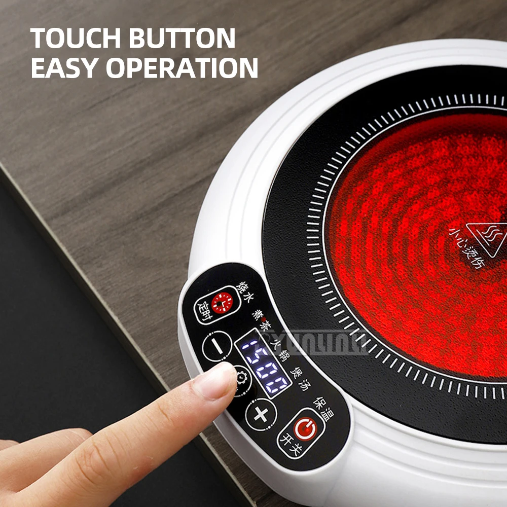 

High Quality NB-T1010 Multifunctional Mini Electric Hot Plate Heater Stove 1500W Touch Button Tea Stove