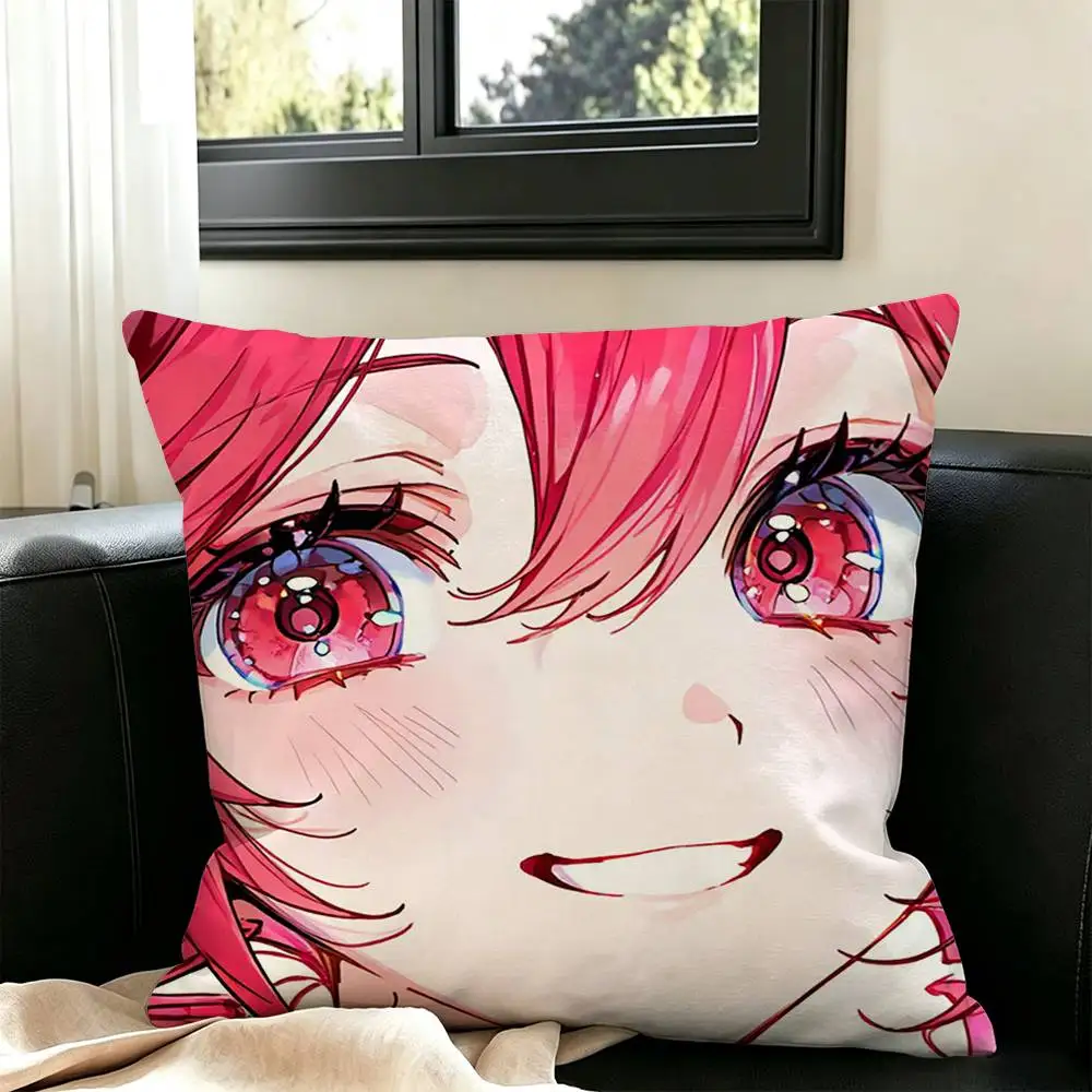 k-kasane t-teto  Square Double-Sided printed Pillow Case Bedroom Bedside Pillow Sofa Cushion Cover