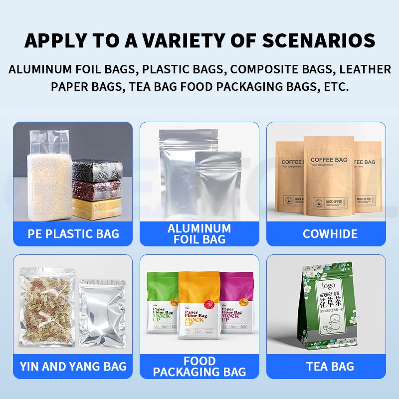 FR900 Continuous Horizontal Auto Band Sealing Machine Commercial Strapping Machine Heat Sealing Machine For Film /Aluminum Foil