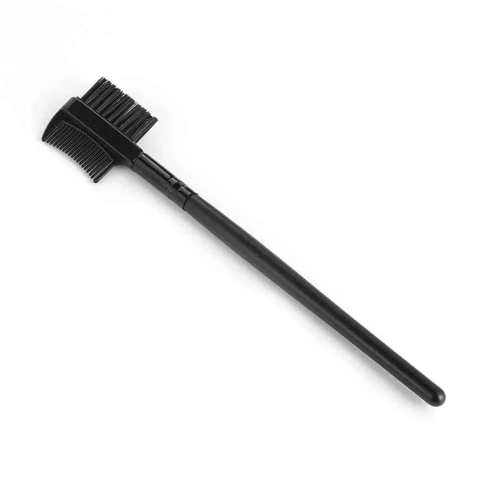 Women's Fashion Eyelash Extension Tool Dual Purpose Eyebrow Brush 2 in1 Eyelash Comb Mascara Separator