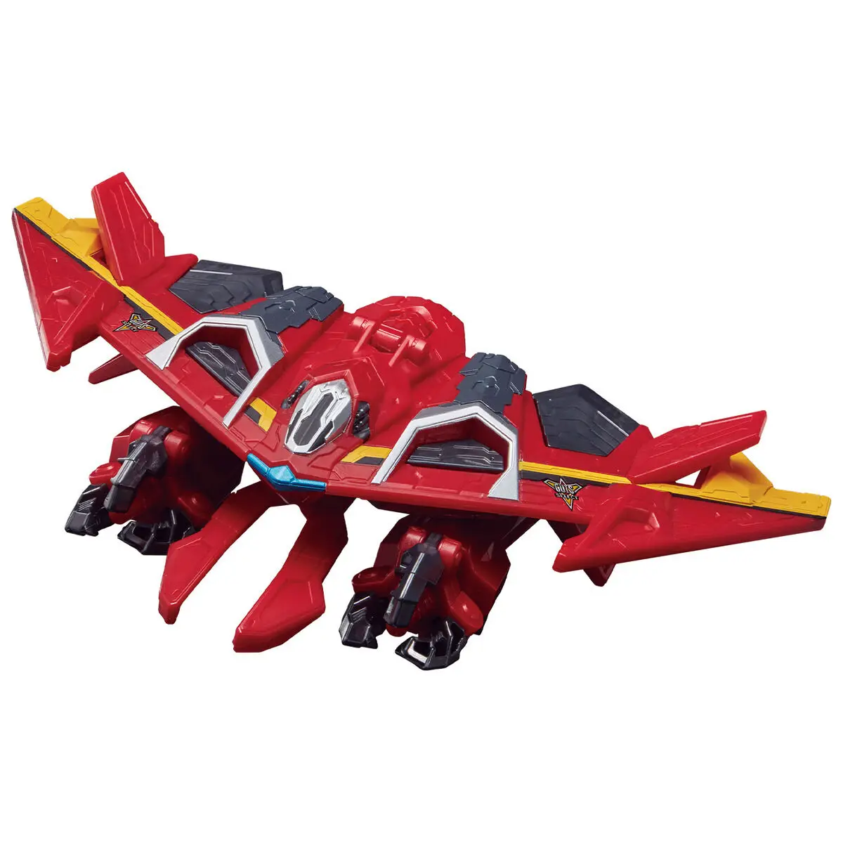 Bandai Original Ultraman Decker DX Guts Hawk Gutshawk Anime Action Figure Airplane Model Toys for Kids Boys Birthday Gifts