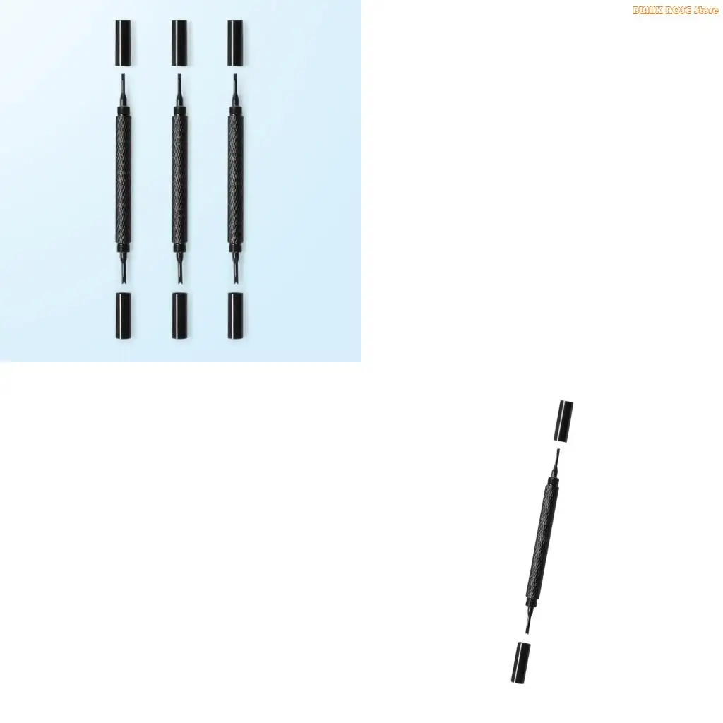 K1AE Double Head Watch Repair Screwdriver For Watch Band Repair 4 Flat Tip fork Tip