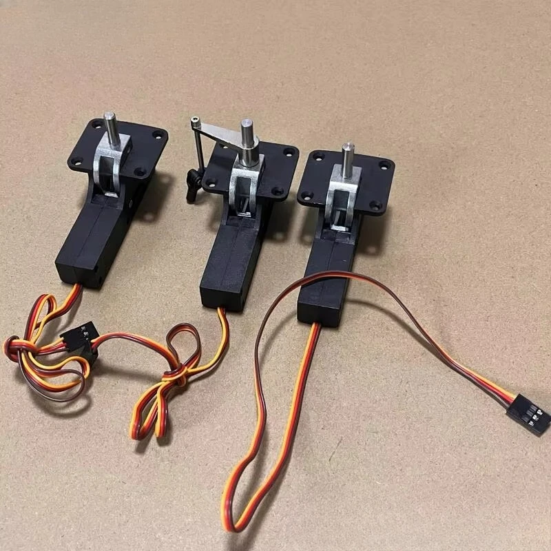 RC Model Aircraft 15kg.cm Landing Gear Retractable Control Module 4~ 8kg Model Ducting Machine Fighter Landing Gear Controller