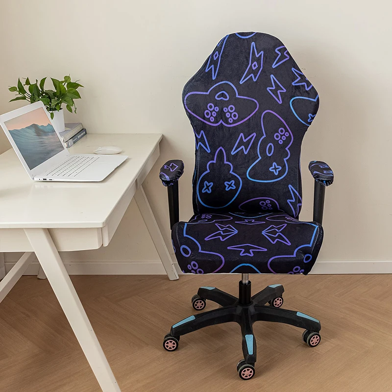 Elastic Dustproof Gaming Chair Cover Home Office Computer Chair E-Sports Swivel Chair Protect Dust Covers Armchair Slipcovers