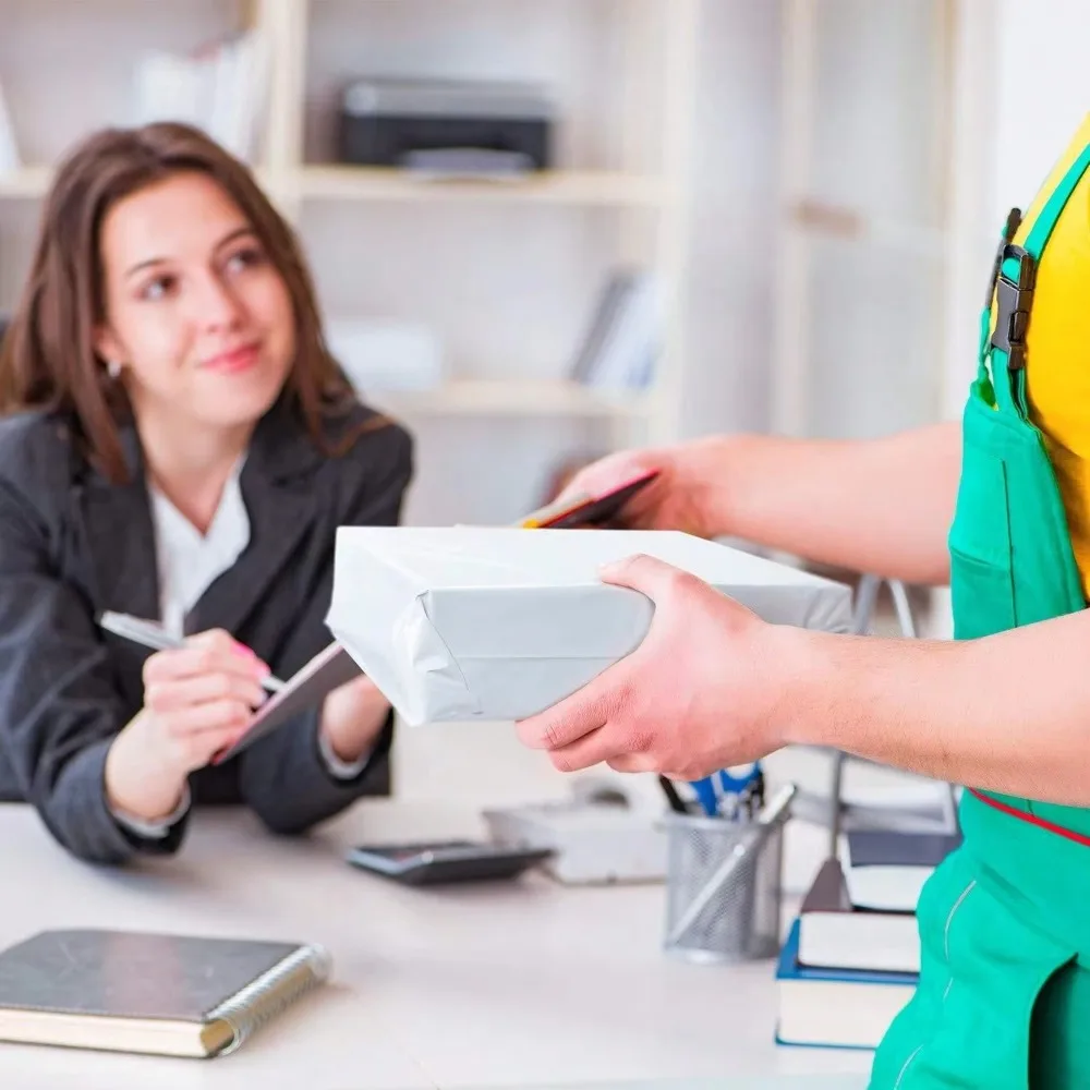 100 قطعة حقيبة التعبئة والتغليف ذاتية اللصق ختم مقاوم للماء حقيبة شحن البريد الغبار حقيبة التوصيل اللوجستية السريعة