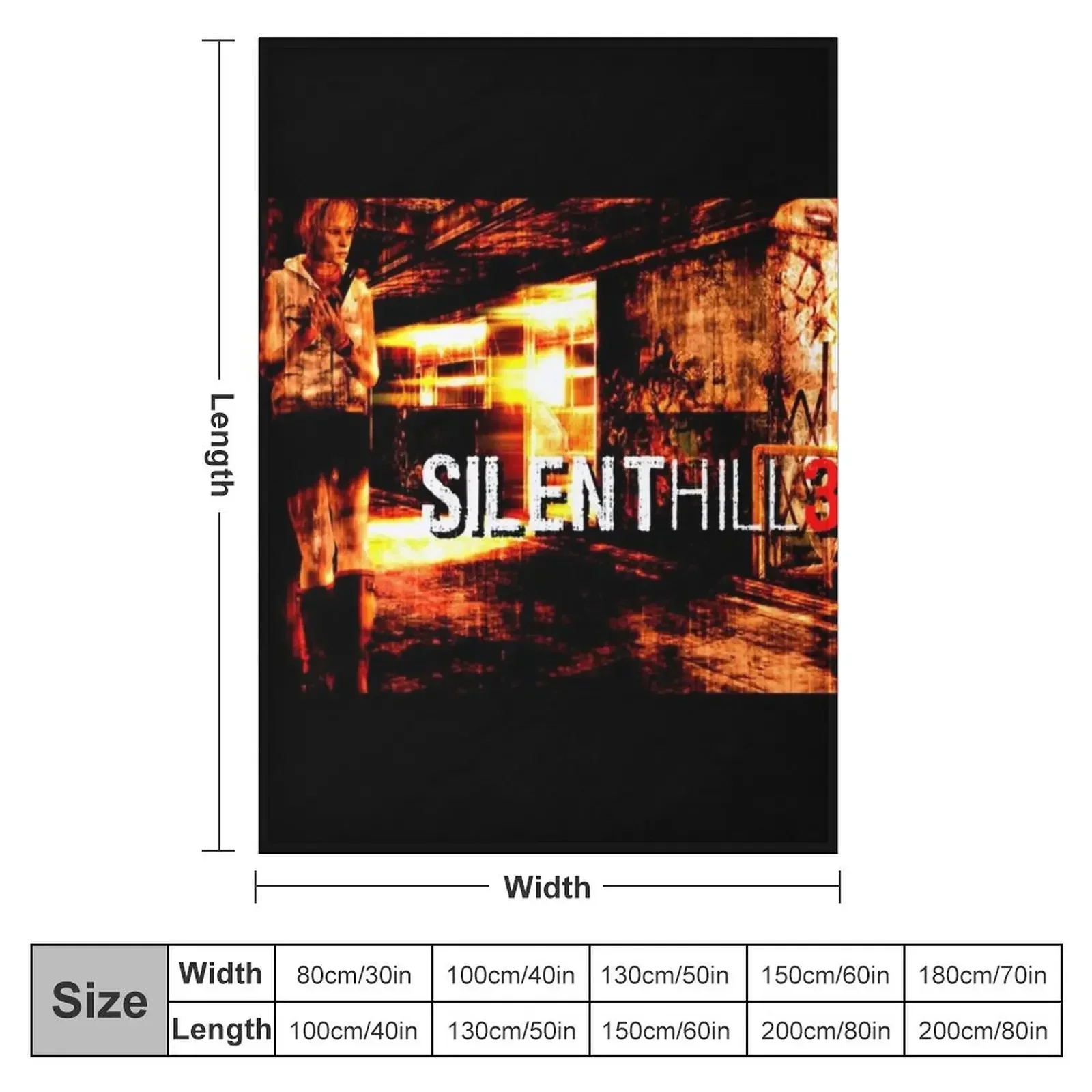 Silent Hill 3 Throw Blanket for sofa Summer Blankets