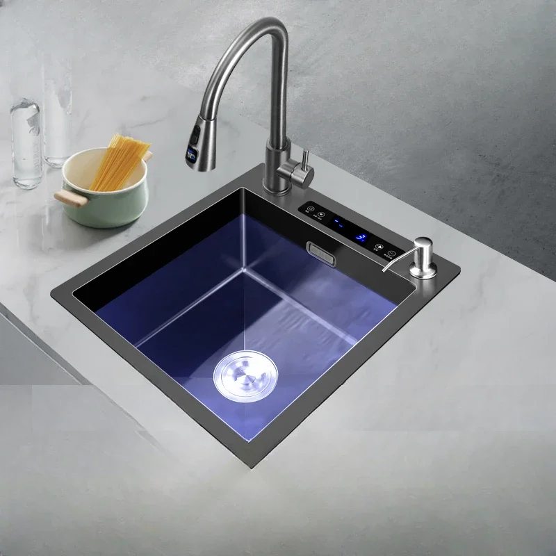 

Ultrasonic Sink Dishwasher Embedded Smart Washer Kitchen