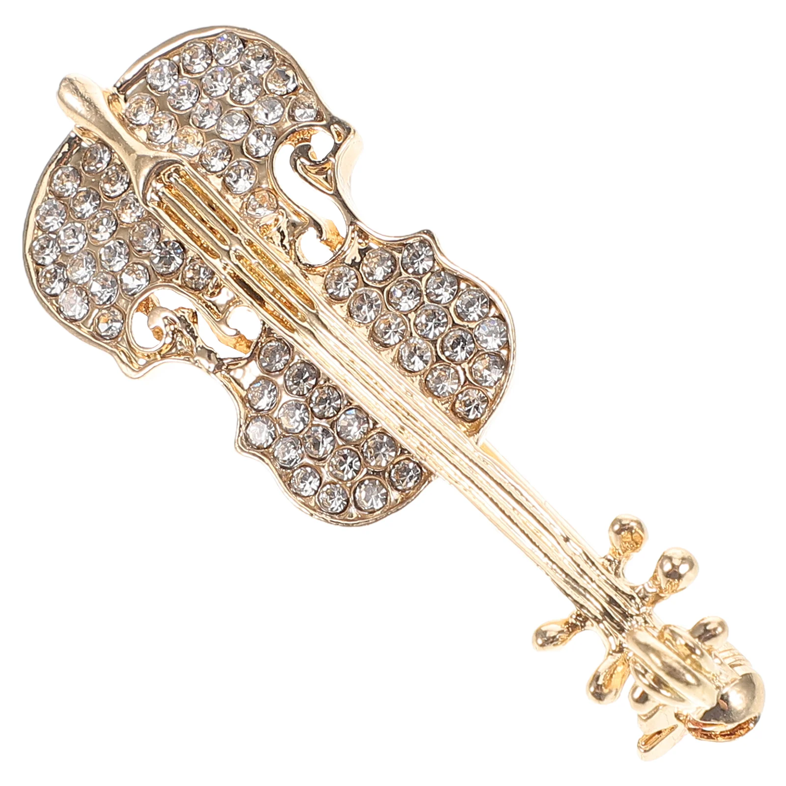 Violin Brooch Guitar Accessories for Men Keychain Backpack Pin Cello Jewelry Musical Instrument Clothes Pins