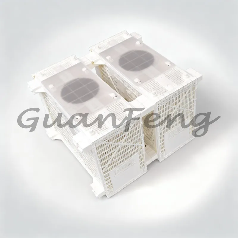 1 Set White Plastic Bee-Bus Queen Bee Transport Cage, Queen Brood Box
