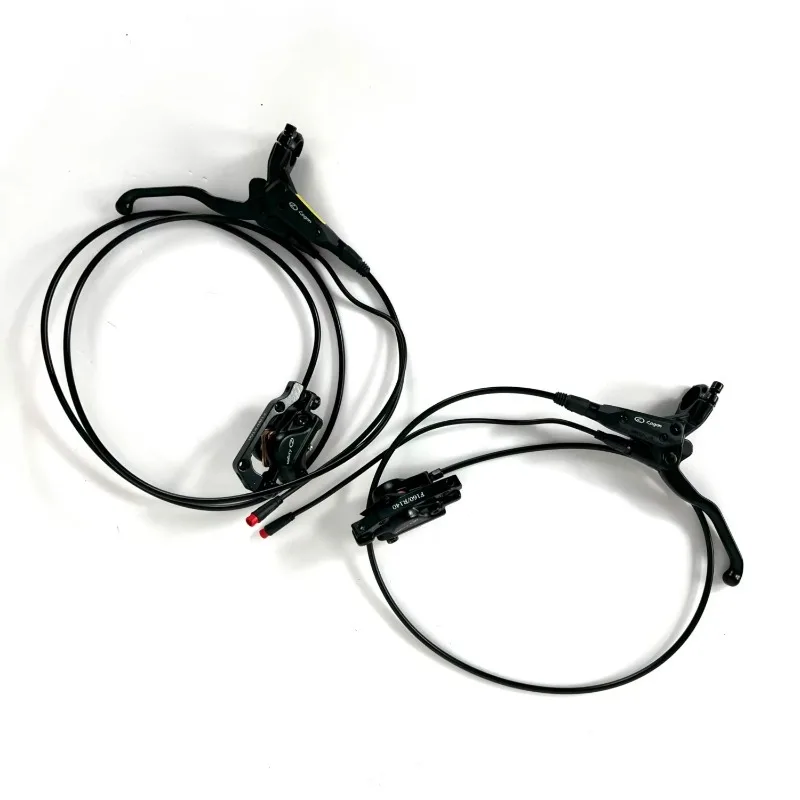 

Комплект гидравлических дисковых тормозов из алюминиевого сплава для электровелосипедов, шоссейных и горных велосипедов (MTB), передние и задние калиперы с рычагами.