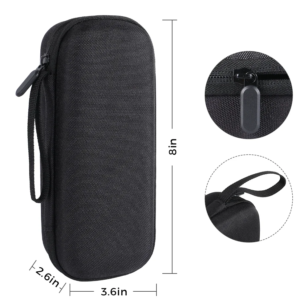 Schutzhülle Für Xiaomi Mijia Air Pump 2 Pro – Aufbewahrungstasche Mit Griff, Weiches Fleecefutter – Schwarz, Grau, Weiß
