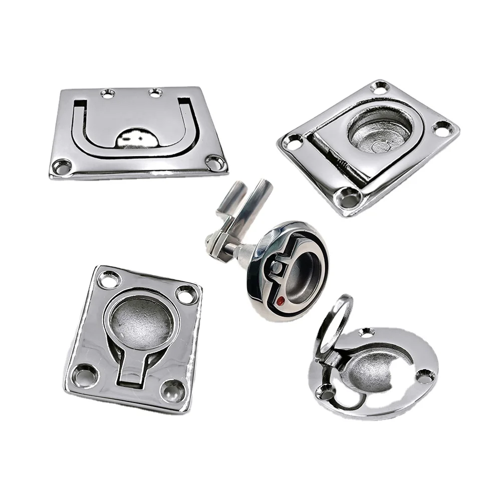 

STLF Customizable SS316 High-Polished Lift Ring Lock for Marine Applications