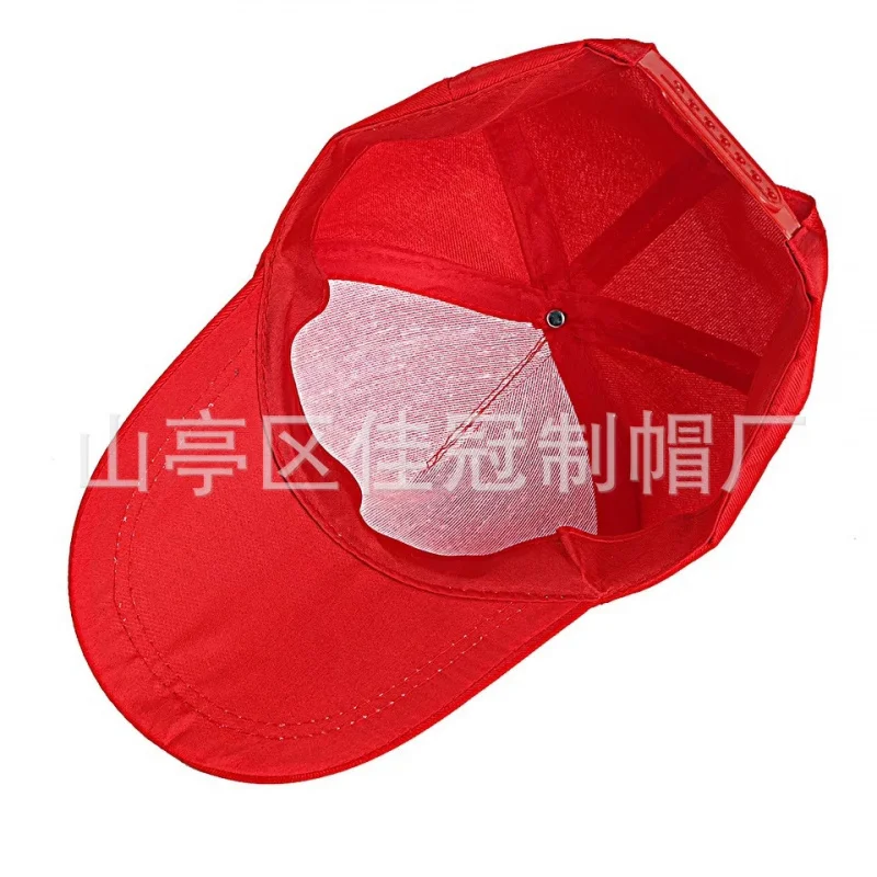 Custom Travel Advertising In-Stock Travel Agency Commercial Duckbill Cap Polyester Hat Design Pr