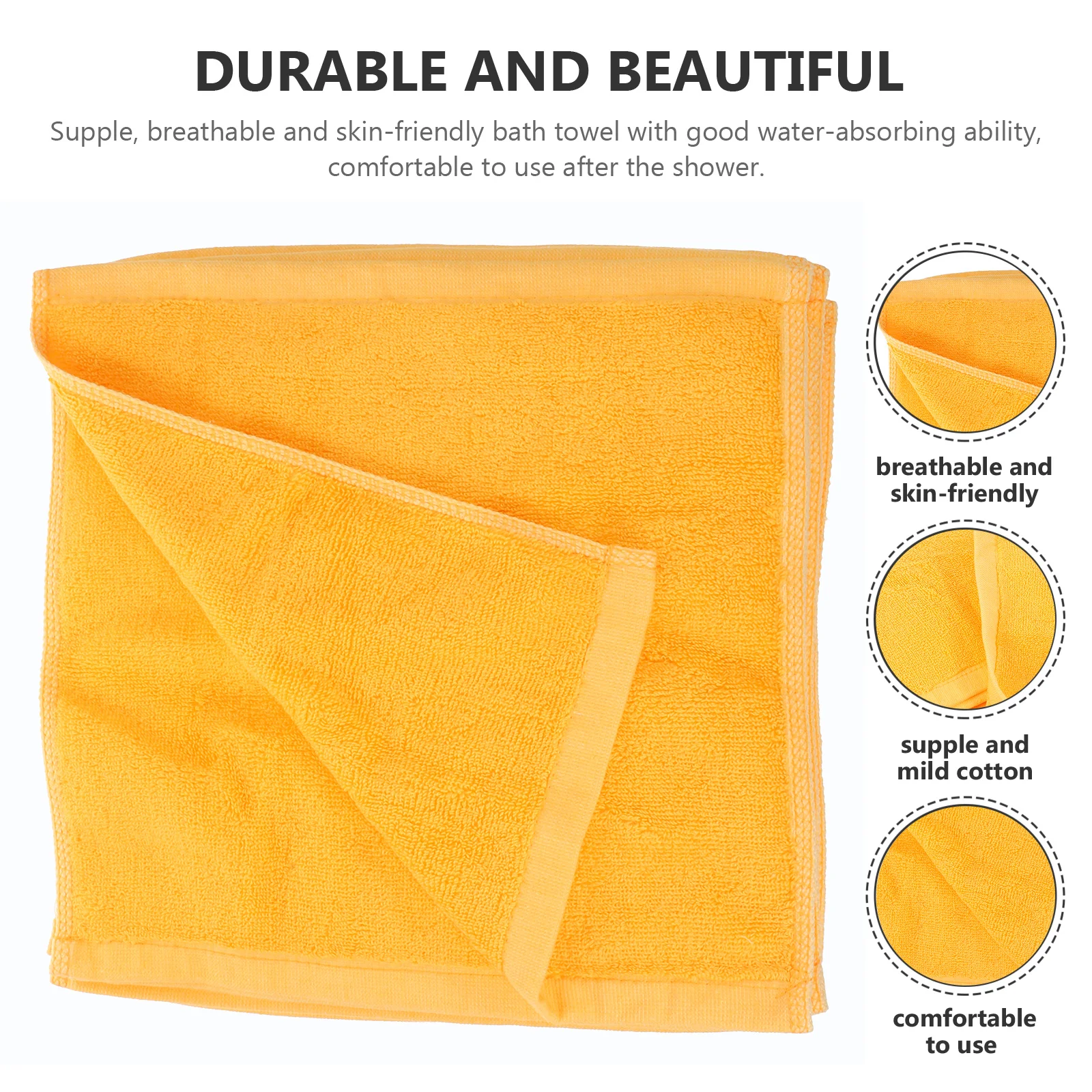 

12Pcs Absorbent Cotton Face Towel Soft Comfortable Hand Towels Face Washing Cloth Multipurpose Towels for Bathroom Home