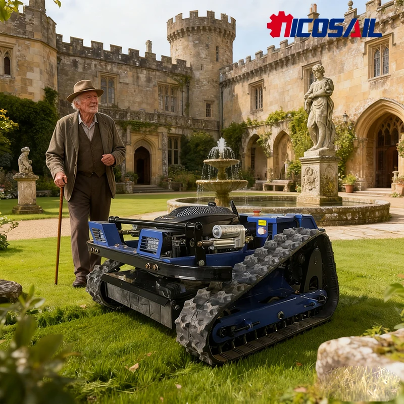 

Customized self-propelled lawn mower suitable for weeding in home gardens