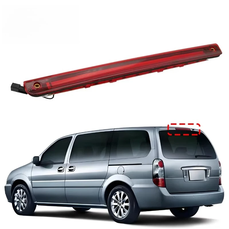 

Rear LED Third High Mount Brake Light 15264475 5978343 Cargo Lamp for Terraza Uplander Venture Montana 2005-2008 Stop Light