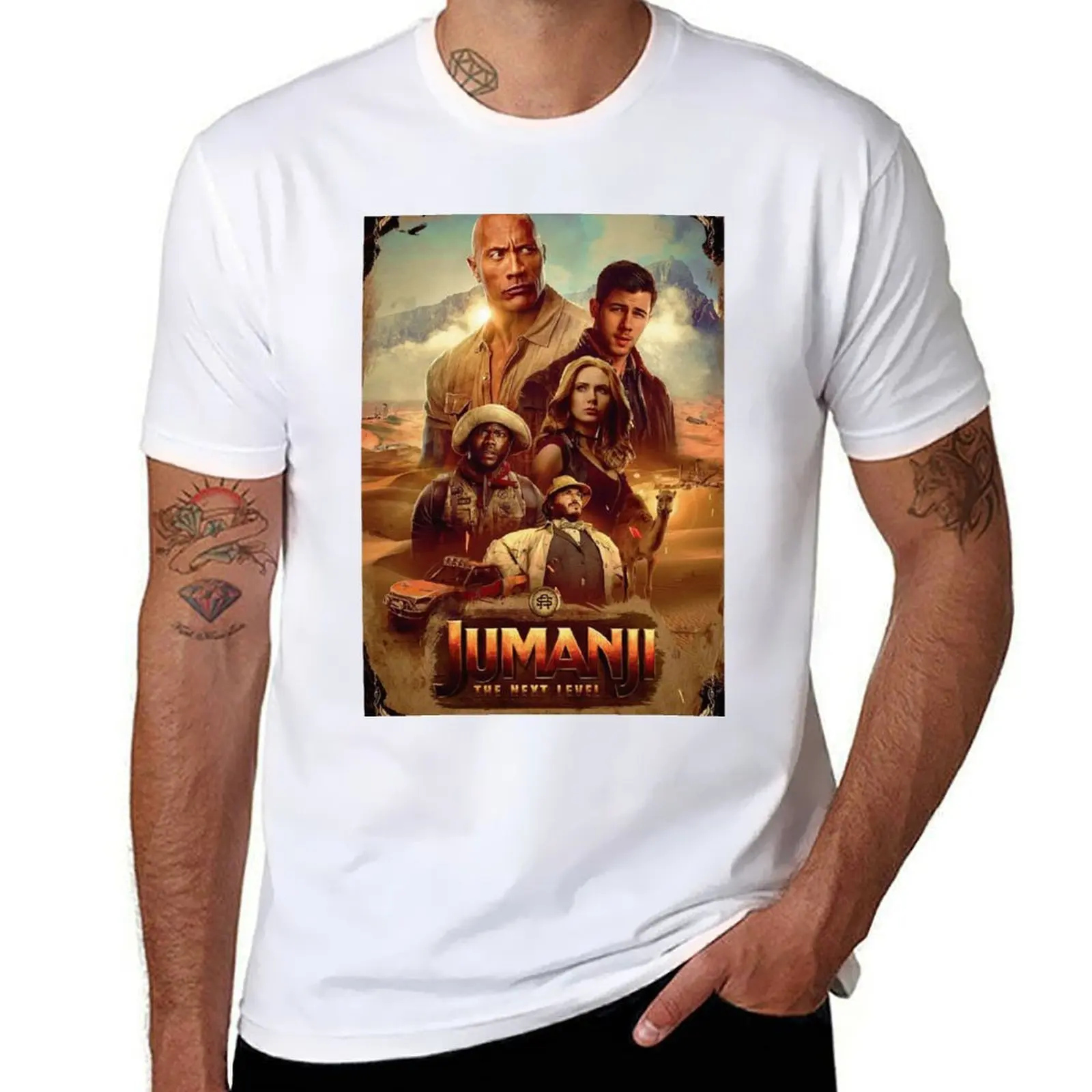 

Jumanji Movie T-Shirt mens graphic t shirts t shirts for man graphic vintage T-Shirt