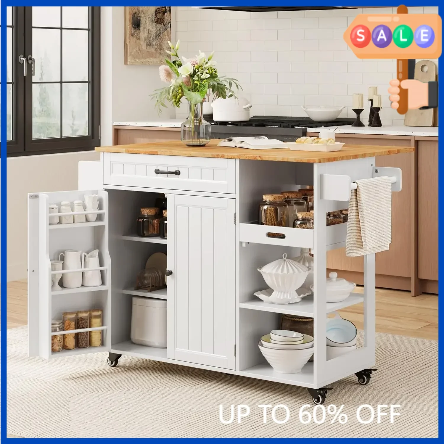 BestsellerHot sales[Best Seller!]Update Kitchen Island, 41.7