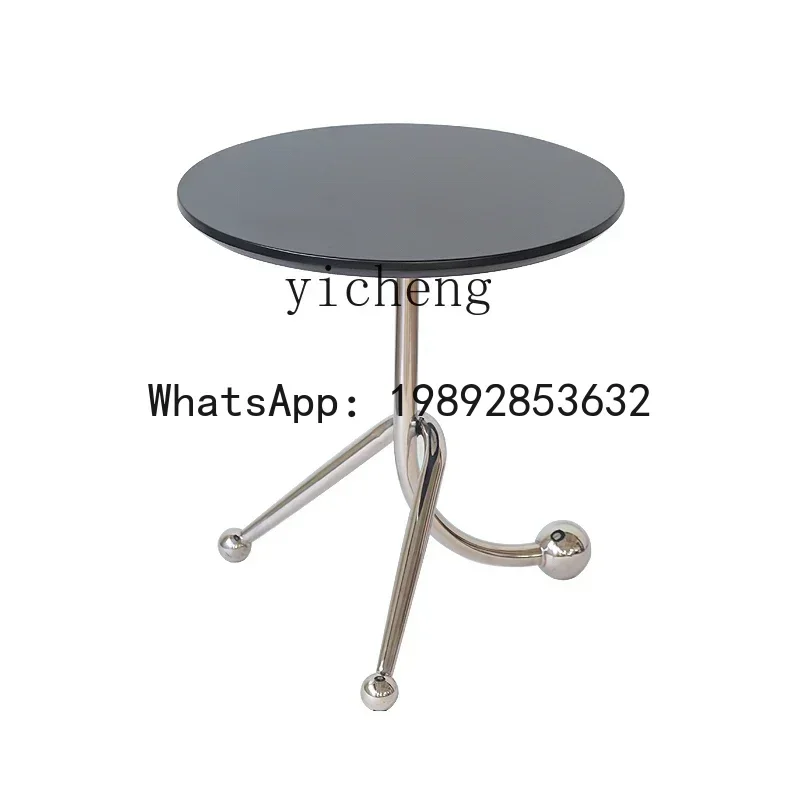 LYY Sofa Ecke paar leichte Luxus Nachttisch kleinen Couchtisch Mini Wohnzimmer Balkon kleinen runden Tisch