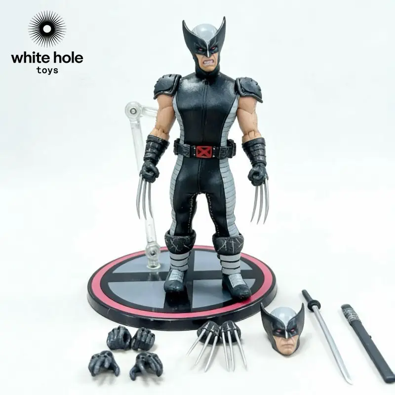 

X-Men Wolverine Anime Figure 1/12 The Original Grey Wolf Action Figurines Cloth Clothes Model Collectible Ornament Holiday Gift