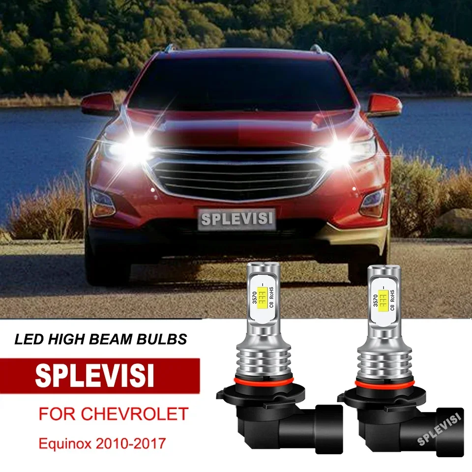 

2xLED Headlight High Beam Bulbs HID White IP67 Replace Kit For Chevrolet Equinox 2010-2017 Corvette C5 1997-2004 Trax 2013-2017