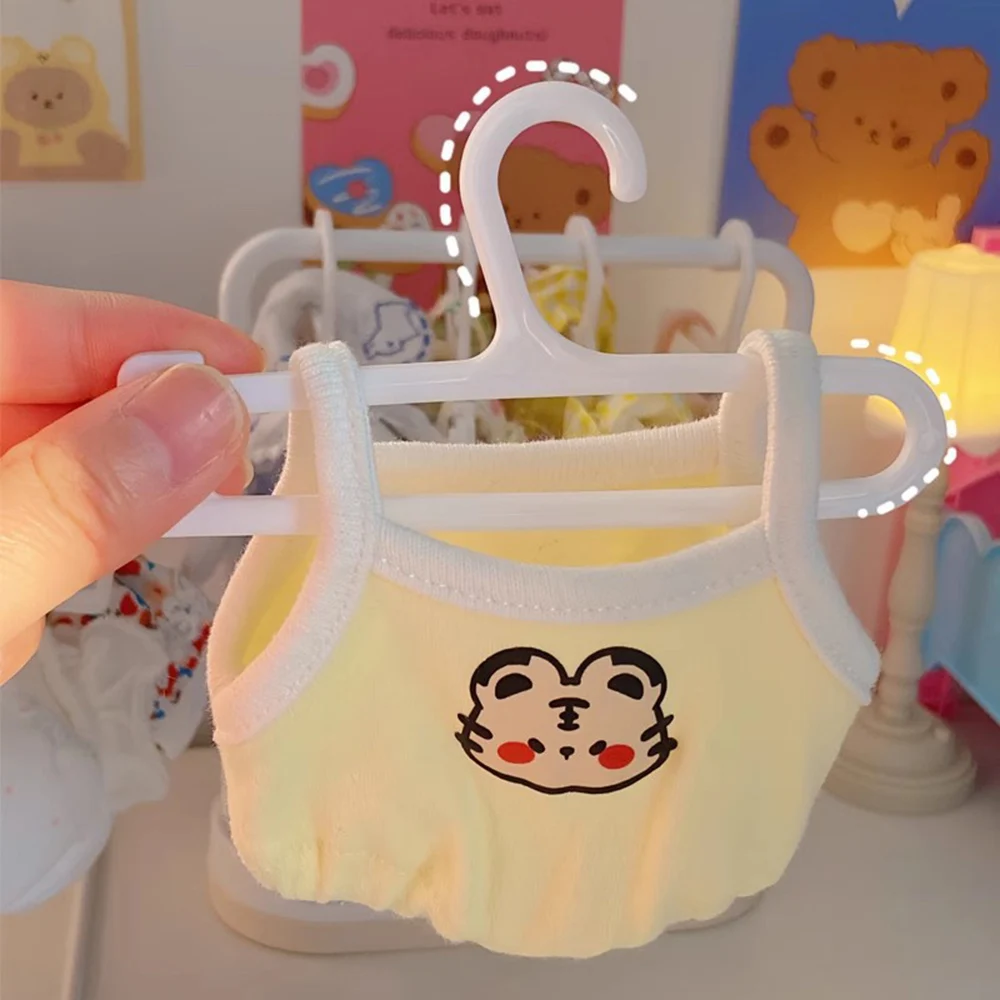 

Мини-вешалки подходят для вешалок для одежды 17 см Mini Doll Labubu и различных других вешалок для одежды для кукол