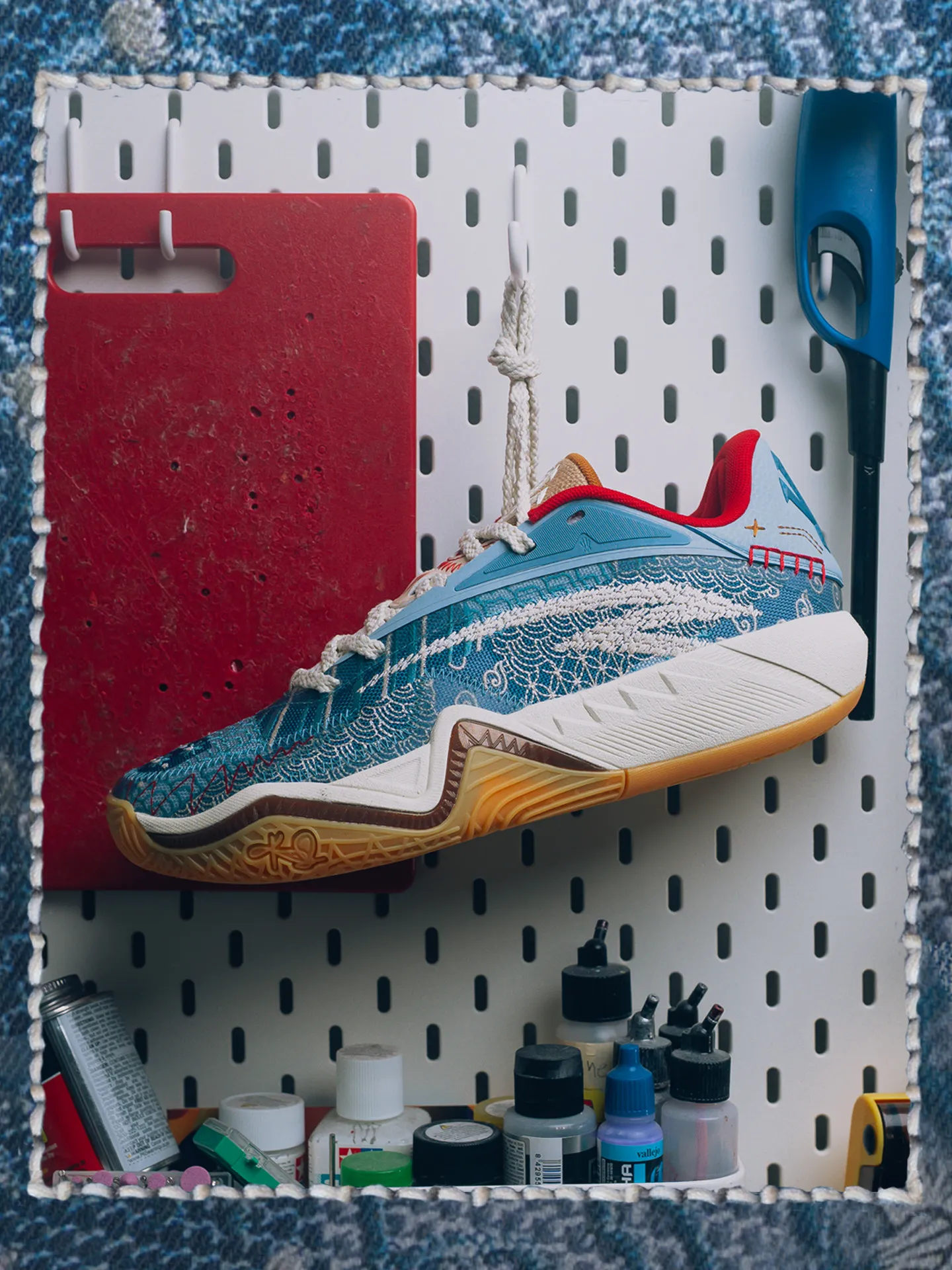 ANTA KAI3 OUWEN 3TH Men's craftsmanship anti-slip and wear-resistant sports basketball shoes