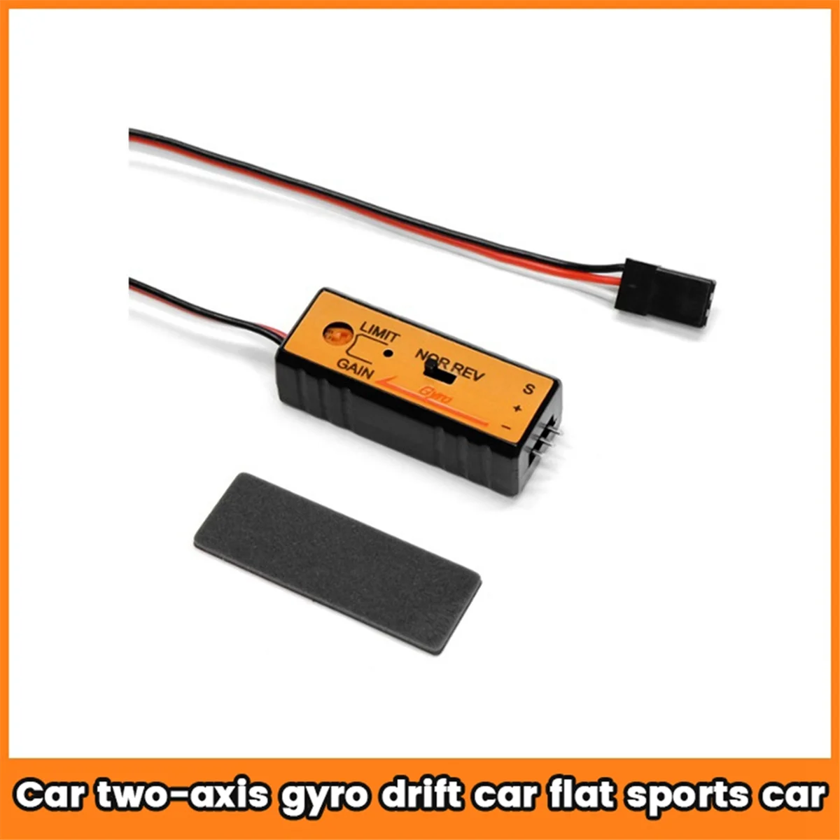 RC 2 Axis Gyroscope for RC Drift Cars Flat Cars Gyro RC Model Toy AccessoriesJADD