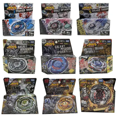 Takara Tomy Bey BB28 S Pegasis 105RF BB70 Galaxy Pegasis W105R2F BB105 BB47 BB80 BB88 BB108 BB119 Zabawka Gyro