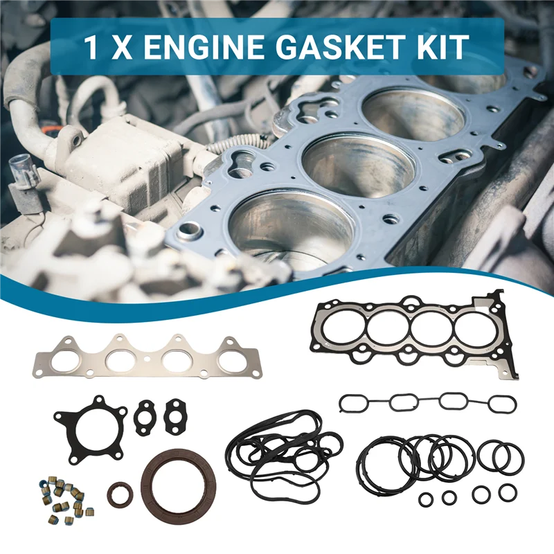 

20910-2BB01 Комплект прокладок для капитального ремонта двигателя для HYUNDAI I20 I30 KIA RIO CEED 1.4L 1.4CVVT 16V 20910-2BG00A 20910-2BG00-AT80