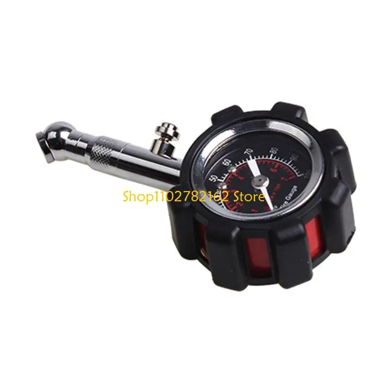 

547B Tire Pressure Gauge,100psi Dial Tire Pressure Gauge Easy Reads Tire Inflation Pressure Gauge for Car Truck