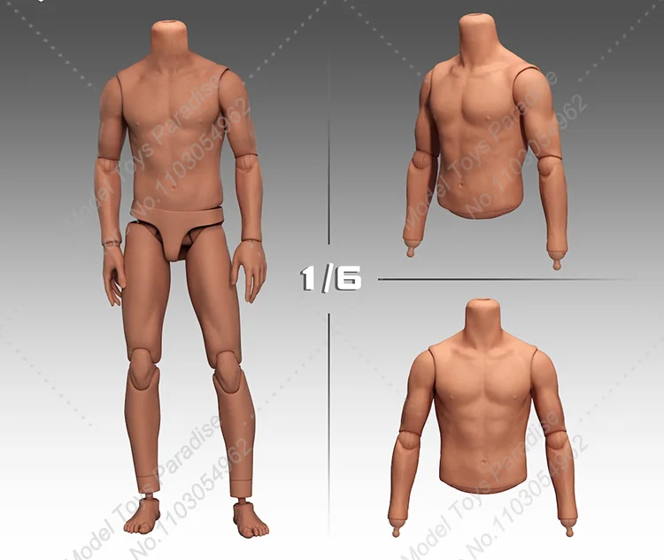 Original MAHA studio MH2404 1/6 Men Soldier Mobile Muscle Joint Body Muscle Half Body Fit 12inch Action Figure Collectible Toys