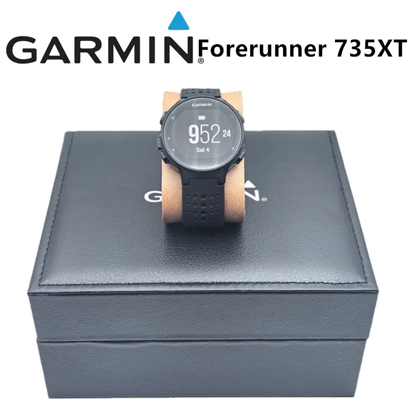 Garmin Forerunner 735XT Sports GPS Optical Heart Rate Watch Supports Multiple Languages Spanish Portuguese Russian 95% New