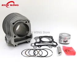 52.4mm Big Bore Cylinder Rebuild Kit for Honda SCV 100 LEAD SCV100 SPACY 100 SCR100 WH100 Upgrade to 125cc 2002-2010 Scooter