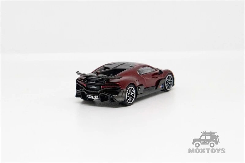 MINI GT 1:64 Bugatti Divo Red Metallic LHD Diecast Model Car