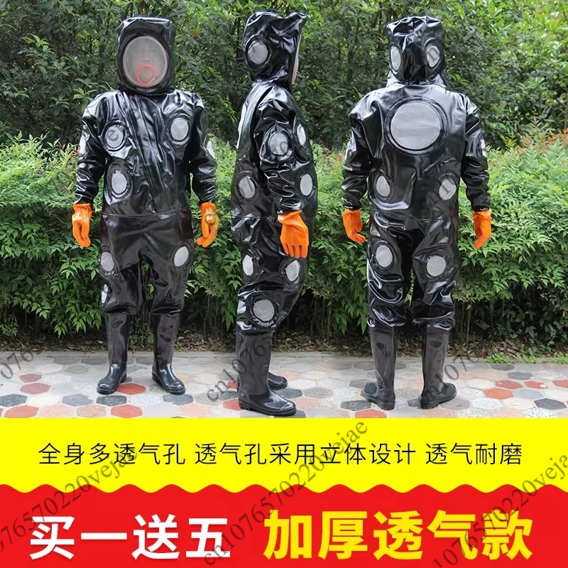 

Hornet suit thickened and breathable one-piece, special protective suit without fan