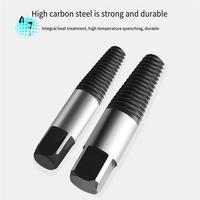 A07F-6 Pieces Of Broken Screw Extractor Set 3-25Mm Drill Set Carbon Steel Double-Sided Screw Pulling Center Drill Durable