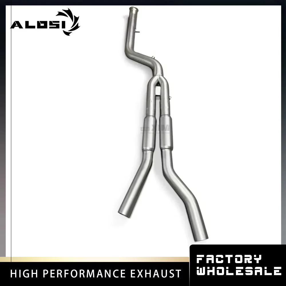 Для BMW M340 G20 3.0T 2019-2023 Труба средней длины, настройка выхлопных газов, усиление мощности, гоночная производительность