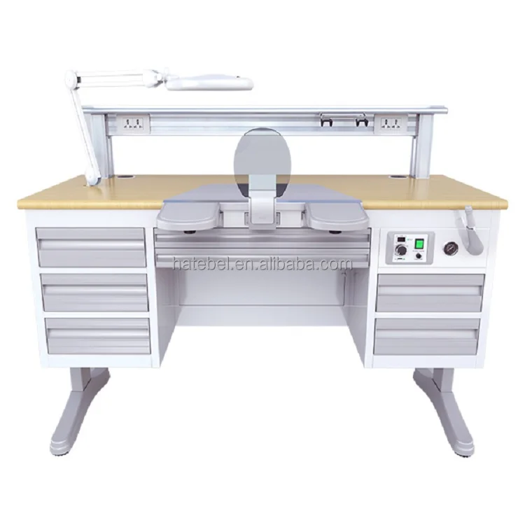 Multifunctional den tal Lab Technician Table den tal Lab Workstation