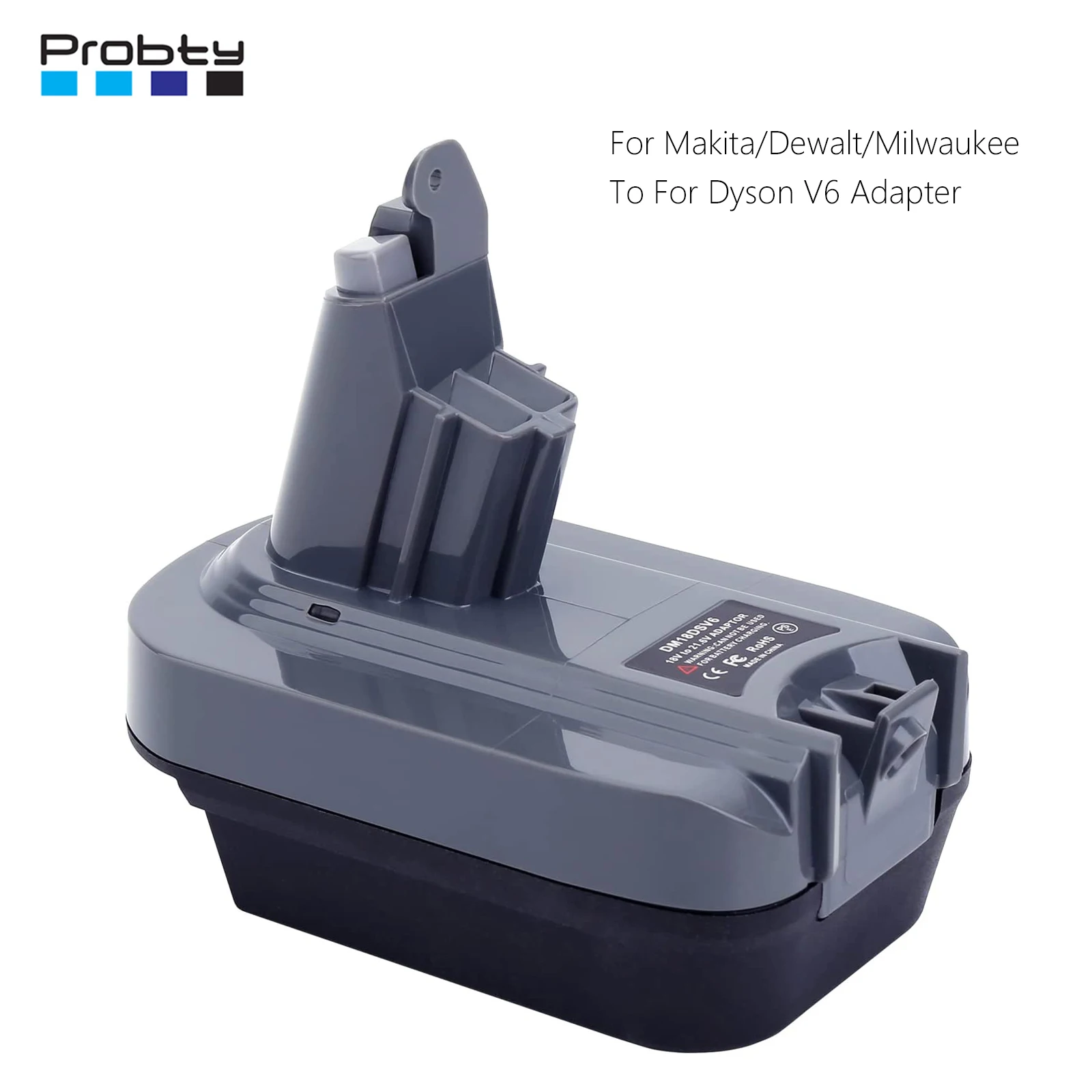 V6 Battery Adapter For Makita/Dewalt/Milwaukee 18V Li-ion Battery To For Dyson V6 Battery SV04 SV03 DC59 DC58 DC62