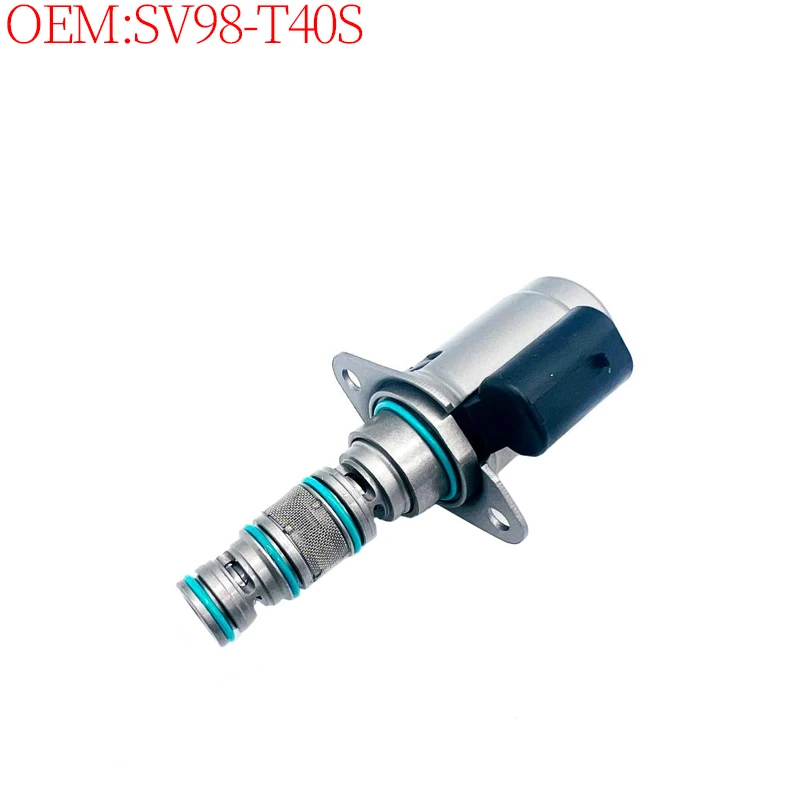 

Детали строительной техники Аксессуары для экскаваторов Электромагнитный клапан SV98-T40S SV98T40S для XCMG (круглая вилка, 3 секции, 12 В/24 В)