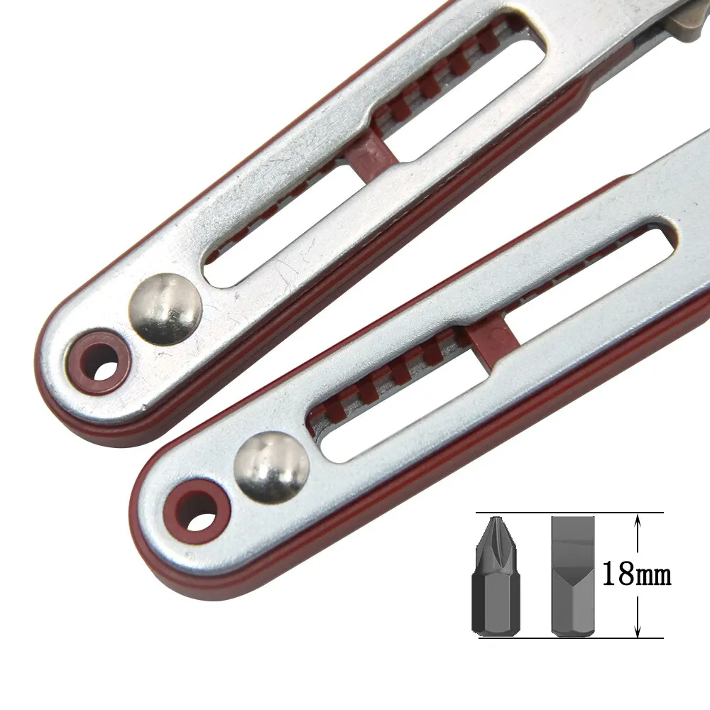 Multifonctionnel Bidirectionnel Avant et Inverse Tournevis À Cliquet Coude Clé À Tête Plate Croix Tournevis Fendue Outil