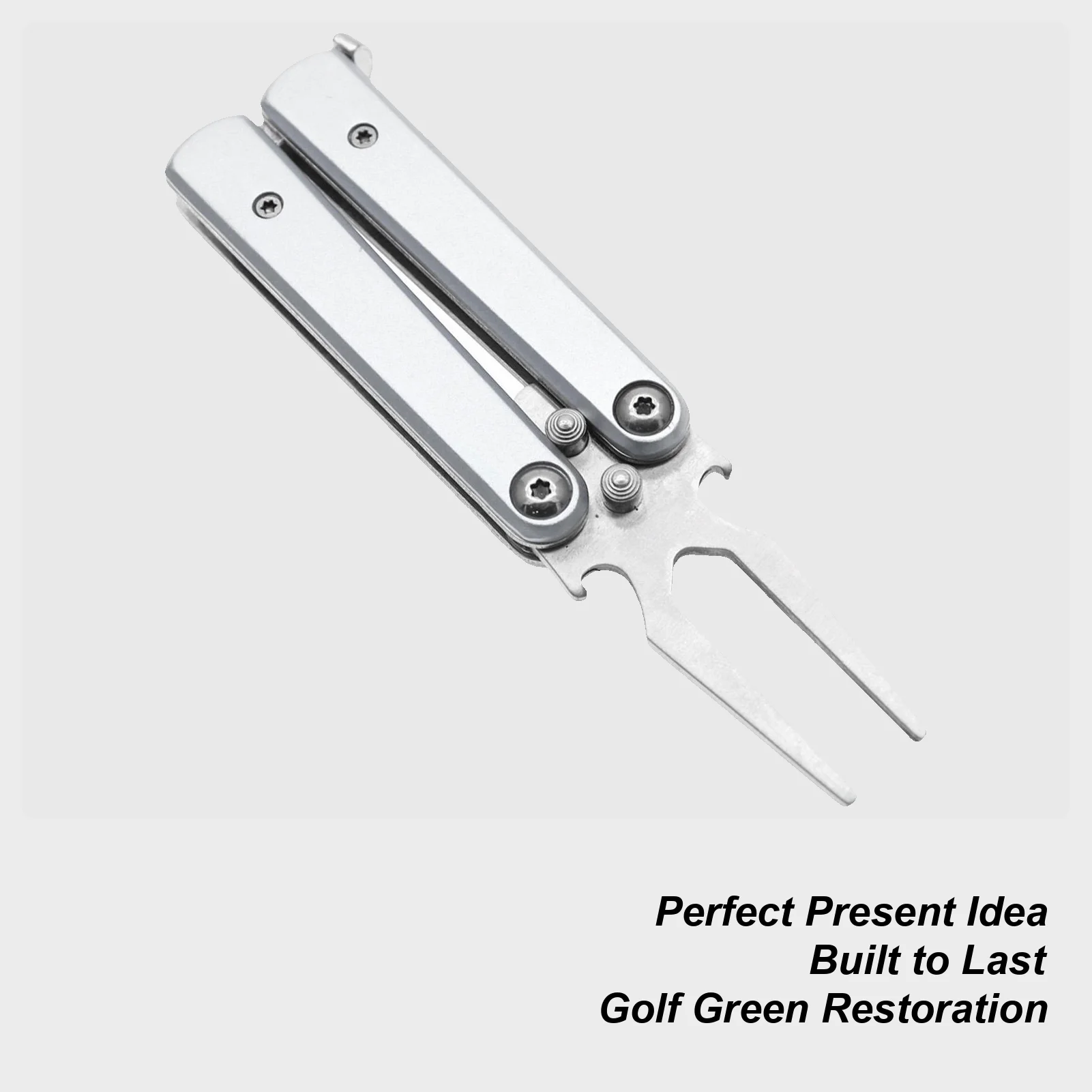 

Golf Tool Multiuse Divot Tool Multifunctional Portable Green Maintenance Device For Adults Garden Small Beer Bottle Opener