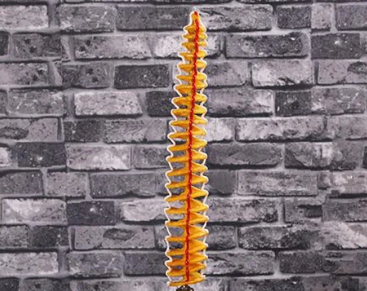Simulation Food Model Fake Potato Spiral Samples Tornado Potato Props Dummy Whirlwind Twist Potato Tower Model for Display
