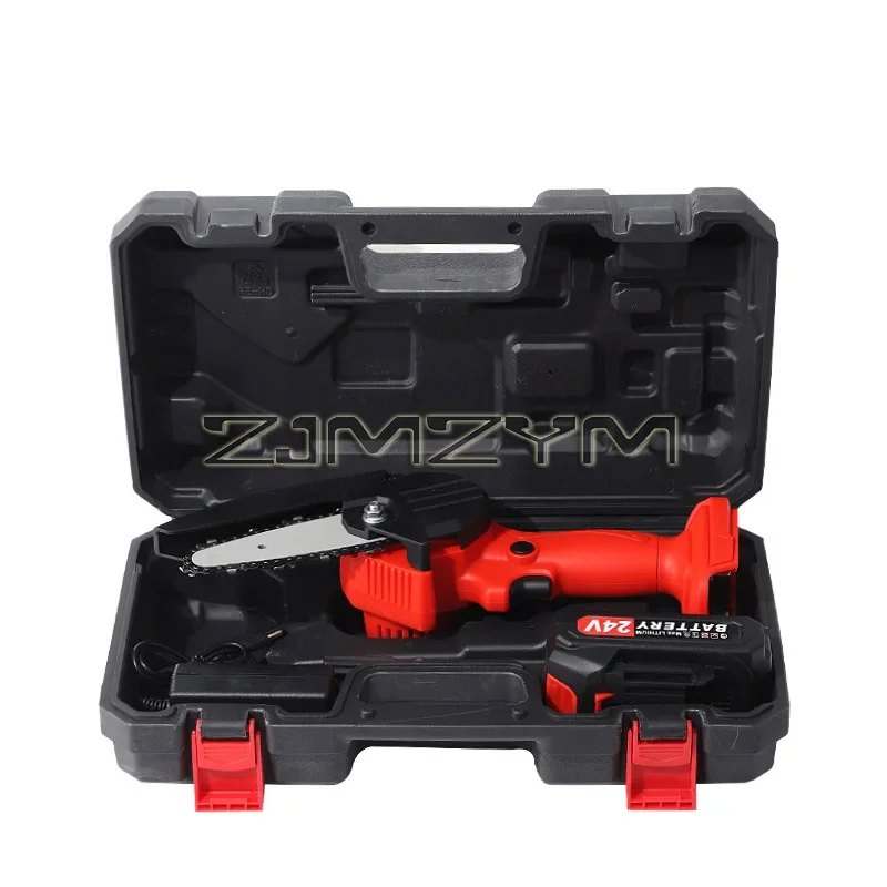 24V Lithium Battery Portable Electric Pruning Saw Rechargeable Small Electric Saws Woodworking Mini Electric Saw Garden Logging