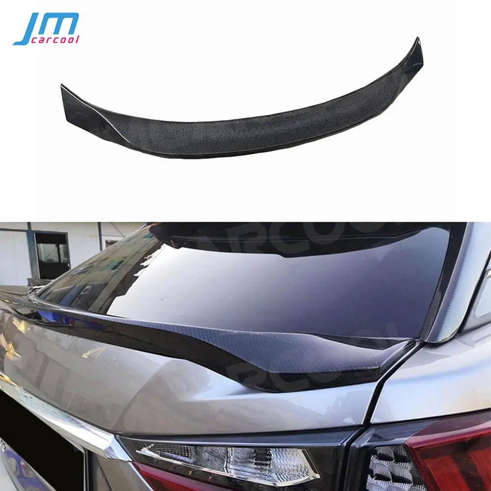 

Carbon Fiber Rear Trunk Boot Spoiler FRP Prime Middle Lip Trim Wings For Lexus RX300 RX450H 2016-2020 Car Styling