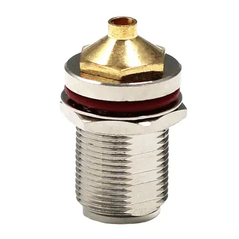 Connecteur RF de cloison femelle de Type N, avec joint torique à souder pour câble Semi-Flexible RG402, Terminal en gros de 141 pouces, 1 pièce