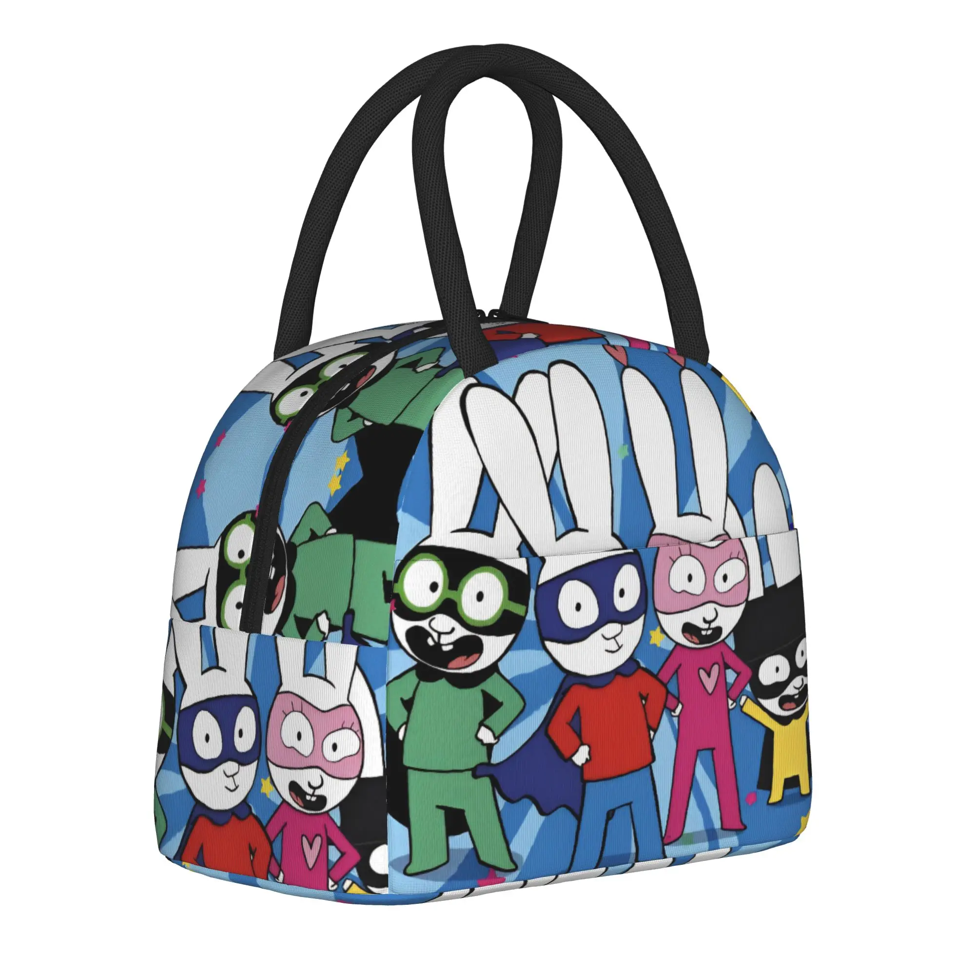Insulated Lunch Tote Bag Simon Super Rabbit Merch  Lunch Food Box Unique Design Thermal Cooler Bento Box For Travel